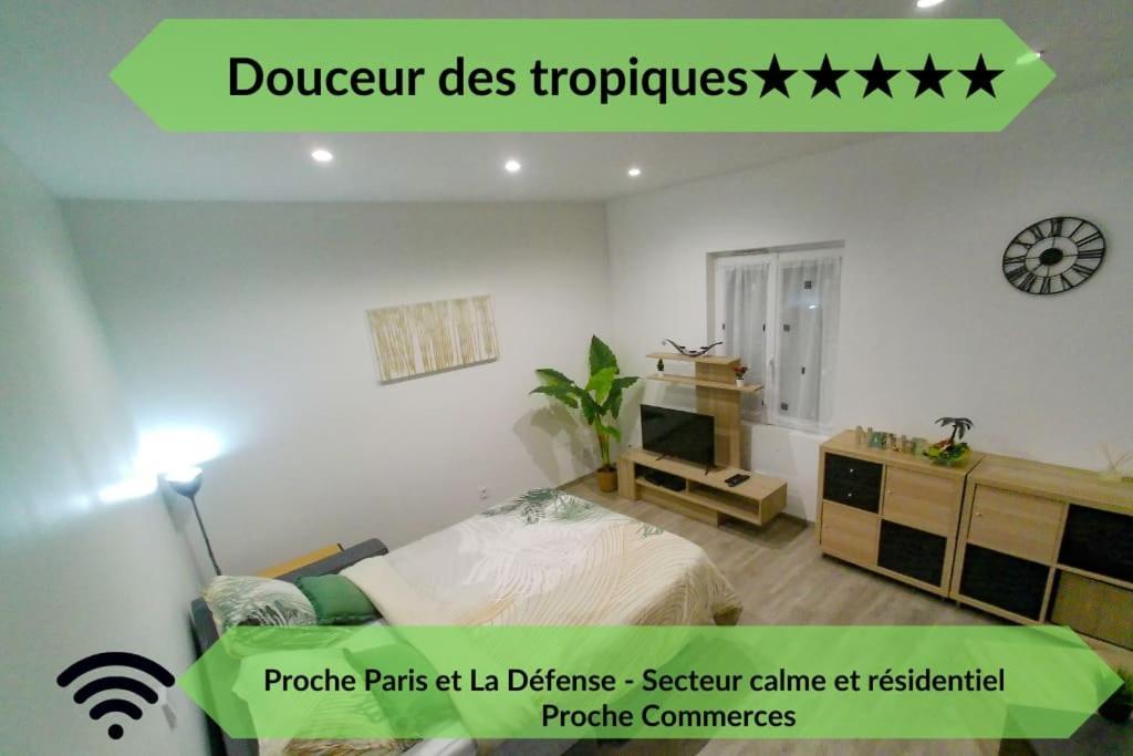 Apartmán *Douceur Des Tropiques*Parisis Argenteuil Exteriér fotografie