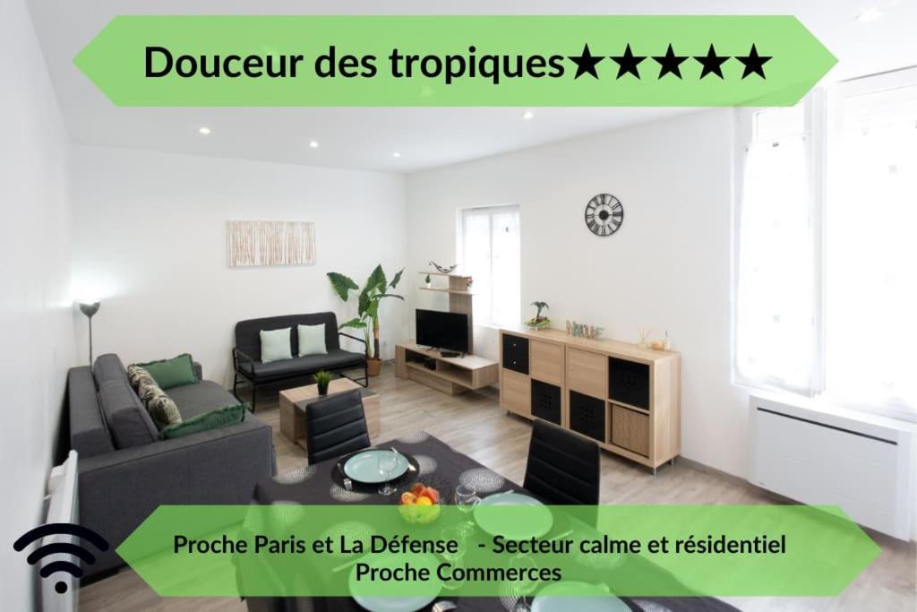 Apartmán *Douceur Des Tropiques*Parisis Argenteuil Exteriér fotografie